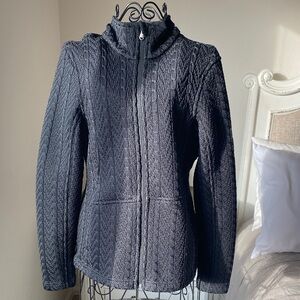 Spyder Black Fleece Jacket